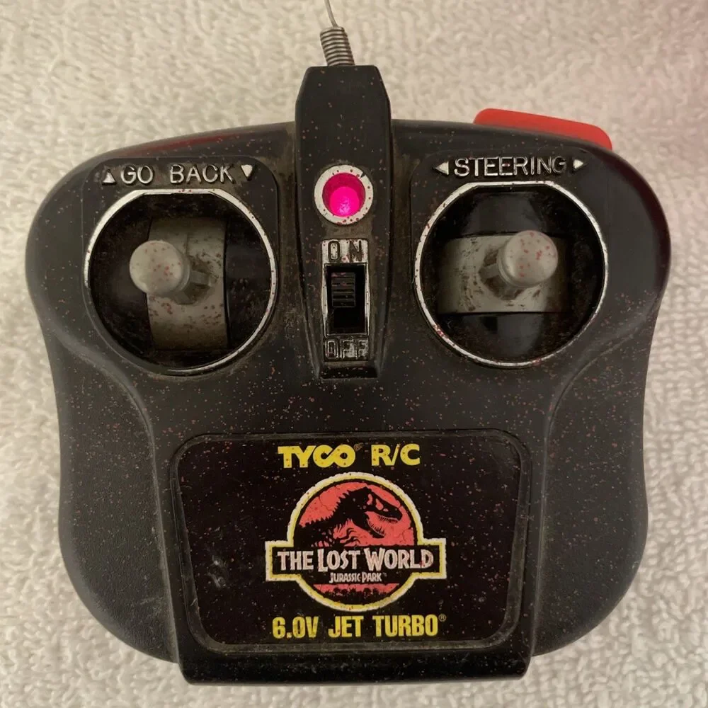 Vintage Jurassic Park Lost World TYCO R/C Jet Turbo Truck Parts Or Repair